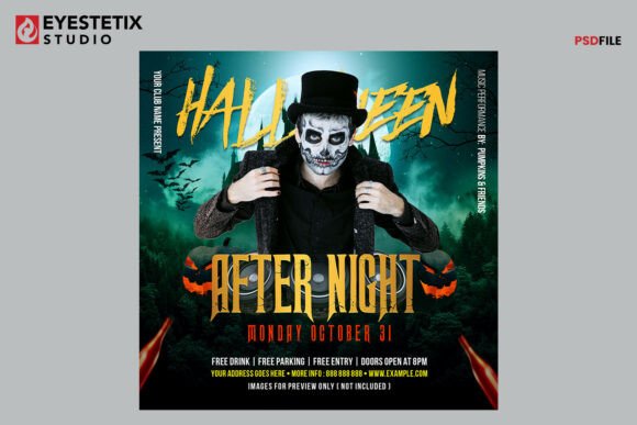 Halloween After Dark Post - Download Now