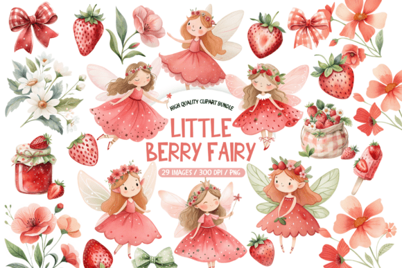Little Berry Fairy PNG - Download Now