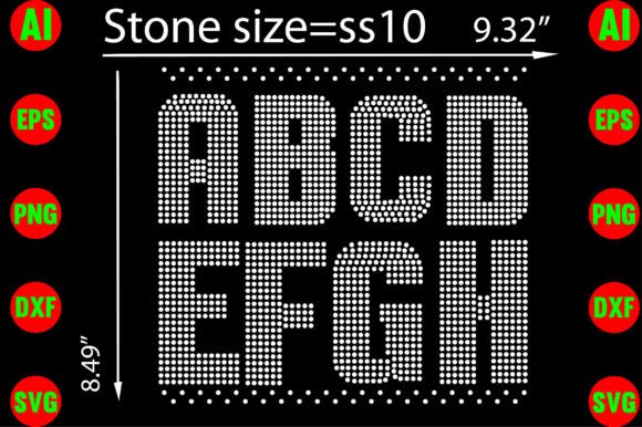 Rhinestone Templates Design - Download Now